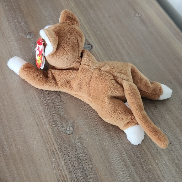 ๐ฑ Ty Beanie Baby โNipโ the Cat โ 1993 Vintage Collectible, Excellent Condition - Picture 5 of 12